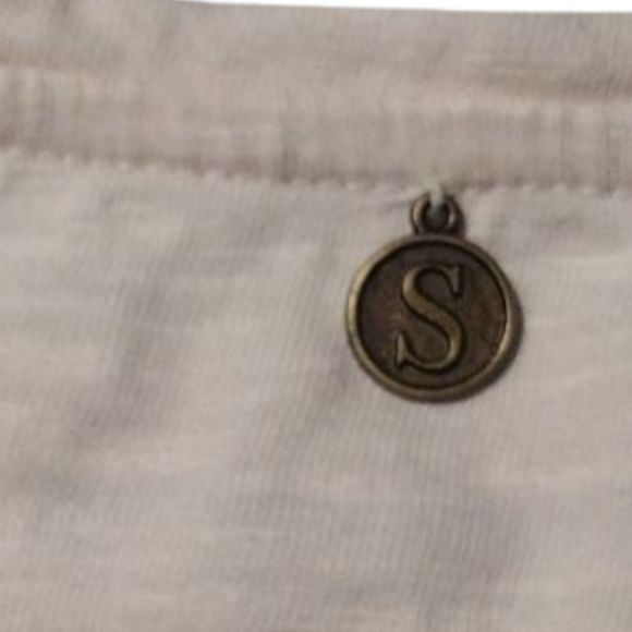 Very Light Pink Long Sleeve Top Soft Surroundings Size Small Detail Accent Neck - Picture 4 of 5